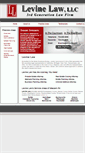 Mobile Screenshot of lawlevine.com